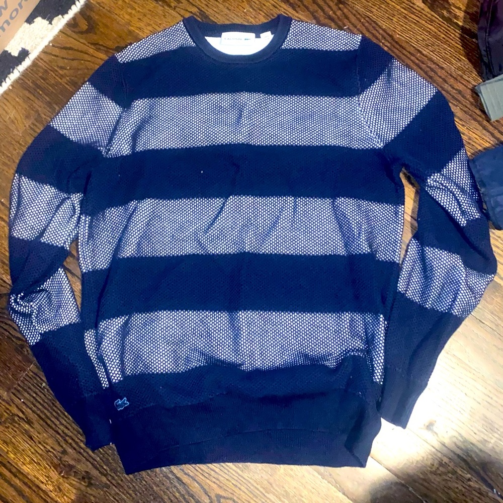 Lightweight Lacoste Sweater -vintage collection rare find